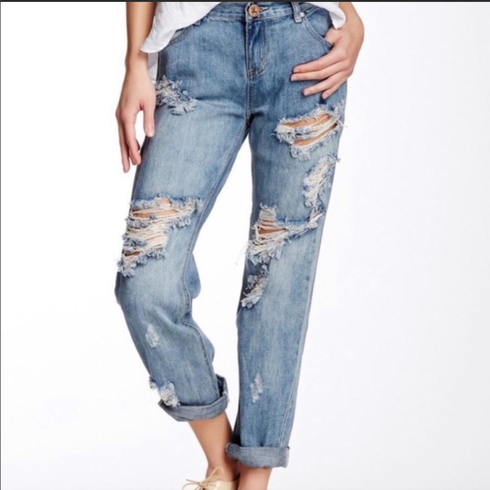 One Teaspoon classic blue awesome baggies jeans